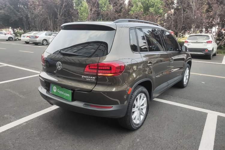 Used Volkswagen Tiguan 2017 300TSI Automatic Two-Wheel Drive Silk Road Comfort Edition Rear Right 45 Deg