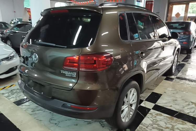 Used Volkswagen Tiguan 2017 300TSI Automatic Two-Wheel Drive Silk Road Comfort Edition Rear Right 45 Deg