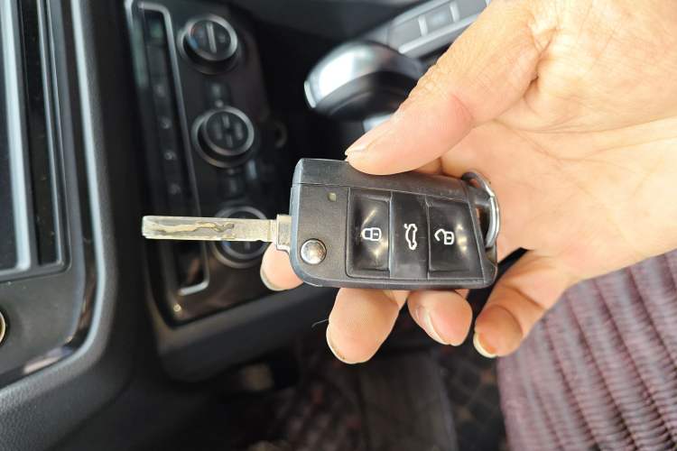 Used Volkswagen Tiguan 2017 280TSI Two-Wheel-Drive Elite Version Vehicle Key