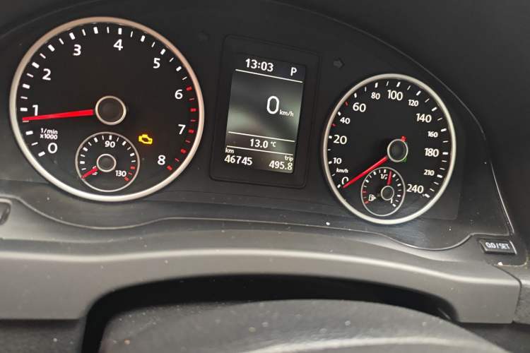 Used Volkswagen Tiguan 2017 300TSI Automatic Two-Wheel Drive Silk Road Comfort Edition Odometer Close Up