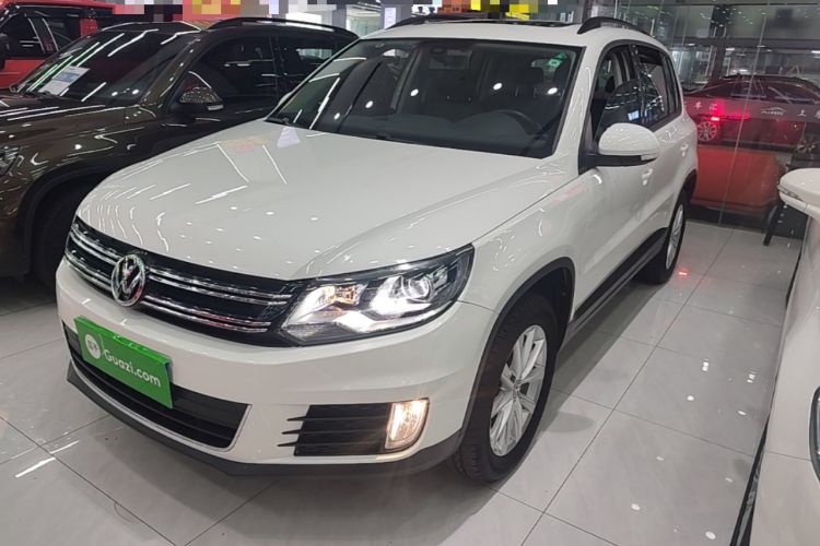 Used Volkswagen Tiguan 2017 300TSI Automatic Two-Wheel Drive Silk Road Comfort Edition Guazi used car, China used car export, Used car for sale, Used Volkswagen cars, Cheapest cars for sale