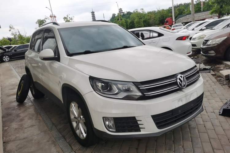 Used Volkswagen Tiguan 2017 300TSI Automatic Two-Wheel Drive Silk Road Luxury Edition Front Right 45 Deg