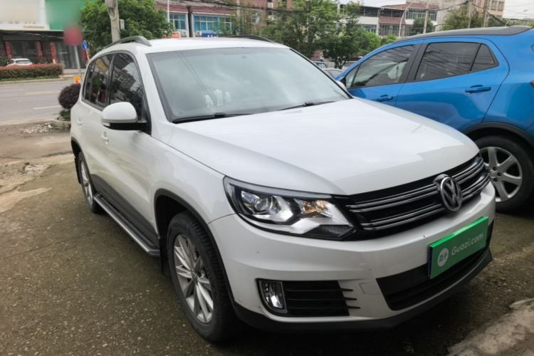 Used Volkswagen Tiguan 2017 300TSI Automatic Two-Wheel Drive Silk Road Luxury Edition Front Right 45 Deg
