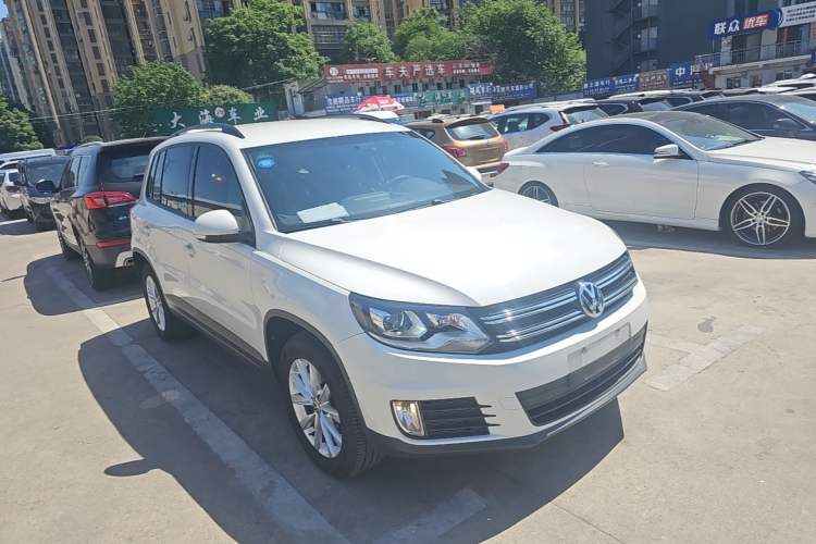 Used Volkswagen Tiguan 2017 300TSI Automatic Two-Wheel Drive Silk Road Luxury Edition Front Right 45 Deg