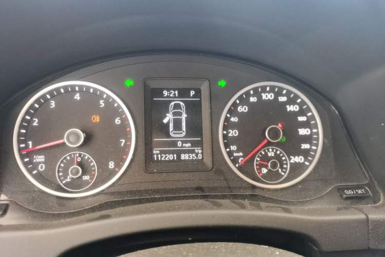 Used Volkswagen Tiguan 2017 300TSI Automatic Two-Wheel Drive Silk Road Comfort Edition Instrument Cluster