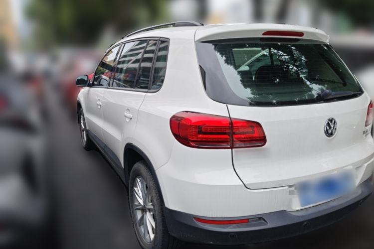 Used Volkswagen Tiguan 2017 300TSI Automatic Two-Wheel Drive Silk Road Luxury Edition Rear Left 45 Deg