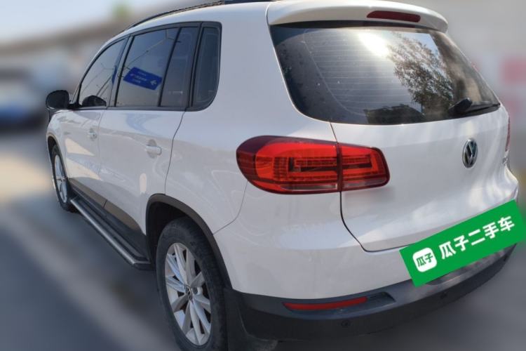 Used Volkswagen Tiguan 2017 300TSI Automatic Two-Wheel Drive Silk Road Comfort Edition Rear Left 45 Deg