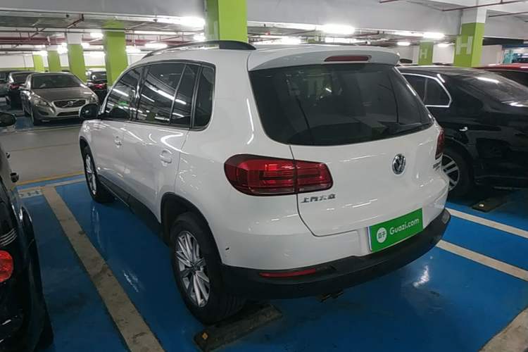 Used Volkswagen Tiguan 2017 300TSI Automatic Two-Wheel Drive Silk Road Luxury Edition Rear Left 45 Deg