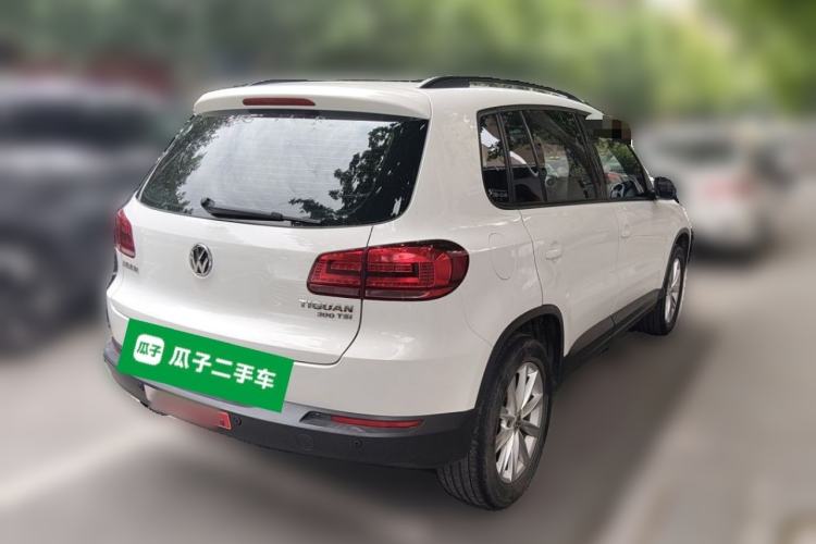 Used Volkswagen Tiguan 2017 300TSI Automatic Two-Wheel Drive Silk Road Comfort Edition Rear Right 45 Deg