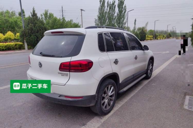Used Volkswagen Tiguan 2017 300TSI Automatic Two-Wheel Drive Silk Road Comfort Edition Rear Right 45 Deg