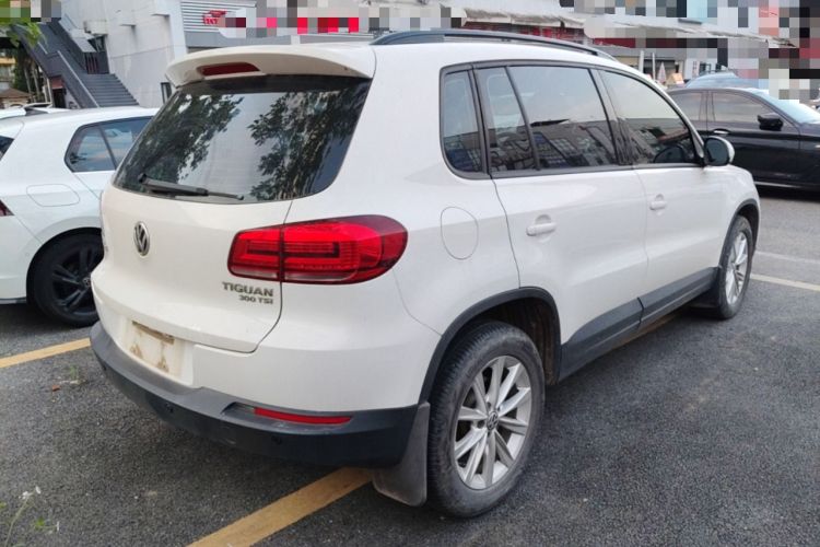 Used Volkswagen Tiguan 2017 300TSI Automatic Two-Wheel Drive Silk Road Luxury Edition Rear Right 45 Deg