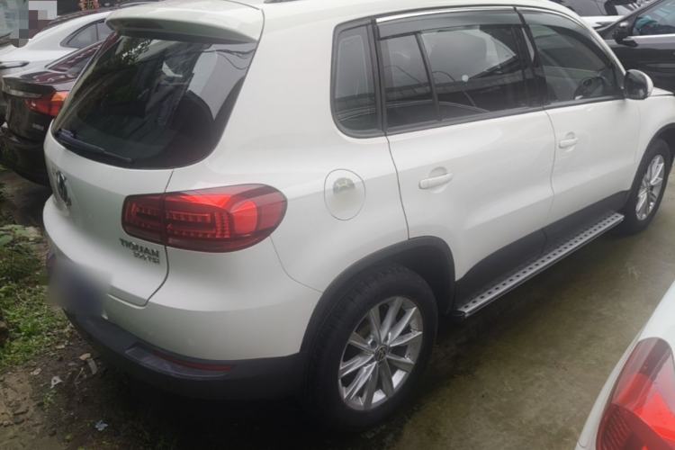 Used Volkswagen Tiguan 2017 300TSI Automatic Two-Wheel Drive Silk Road Luxury Edition Rear Right 45 Deg