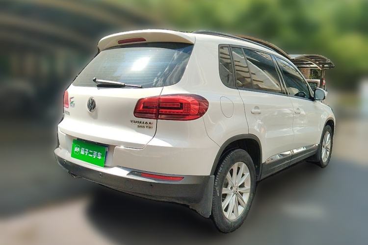Used Volkswagen Tiguan 2017 300TSI Automatic Two-Wheel Drive Silk Road Luxury Edition Rear Right 45 Deg