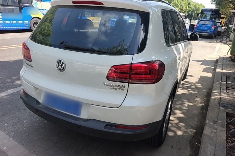 Used Volkswagen Tiguan 2017 300TSI Automatic Two-Wheel Drive Silk Road Comfort Edition Rear Right 45 Deg