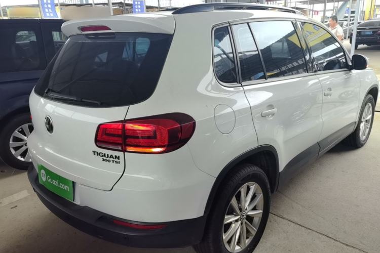 Used Volkswagen Tiguan 2017 300TSI Automatic Two-Wheel Drive Silk Road Comfort Edition Rear Right 45 Deg