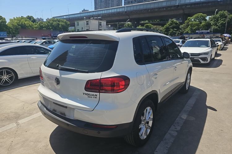 Used Volkswagen Tiguan 2017 300TSI Automatic Two-Wheel Drive Silk Road Luxury Edition Rear Right 45 Deg