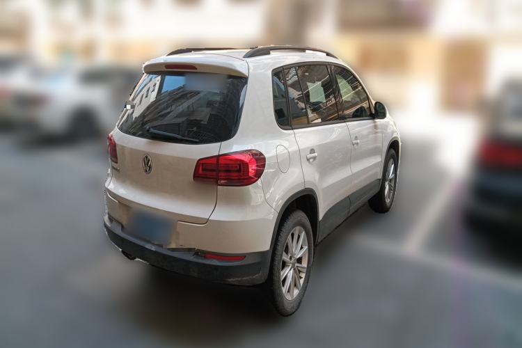 Used Volkswagen Tiguan 2017 300TSI Automatic Two-Wheel Drive Silk Road Comfort Edition Rear Right 45 Deg