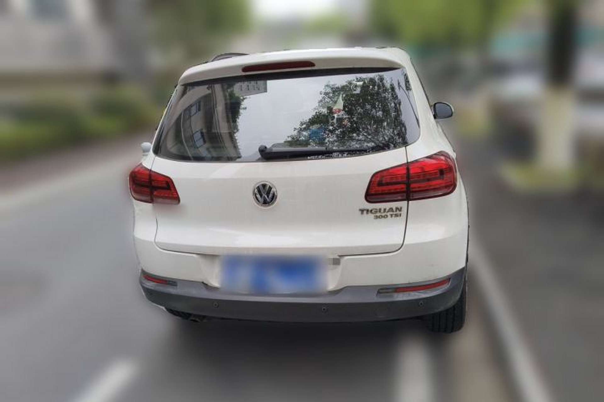 Used Volkswagen Tiguan 2017 300TSI Automatic Two-Wheel Drive Silk Road Luxury Edition Rear
