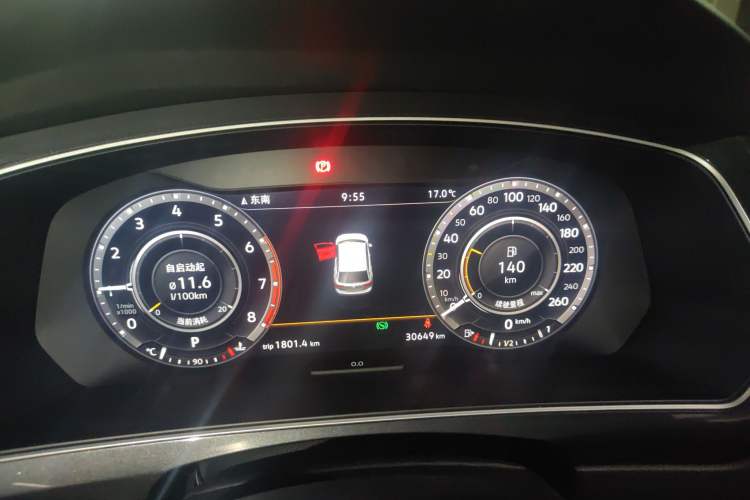 Used Volkswagen Tiguan 2018 330TSI All-Wheel-Drive Innovation Model Instrument Cluster