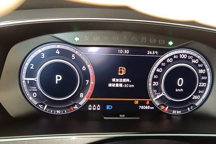Used Volkswagen Tiguan 2018 330TSI Four-Wheel Drive High-End Model Instrument Cluster