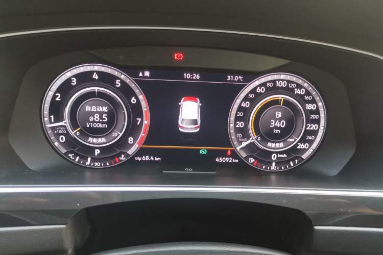 Used Volkswagen Tiguan 2018 330TSI All-Wheel-Drive Innovation Model Instrument Cluster