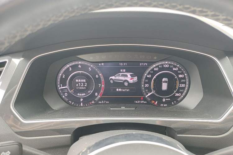 Used Volkswagen Tiguan 2018 380TSI Four-Wheel Drive R-Line Instrument Cluster