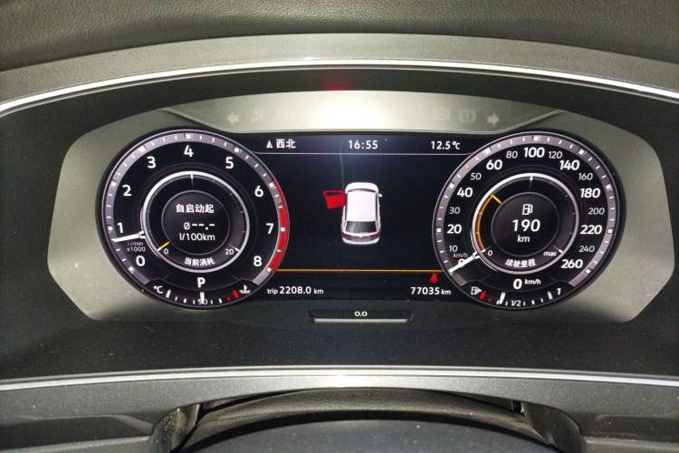 Used Volkswagen Tiguan 2018 330TSI Four-Wheel Drive High-End Model Instrument Cluster