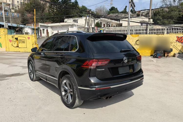 Used Volkswagen Tiguan 2018 330TSI Four-Wheel Drive High-End Model Rear Left 45 Deg