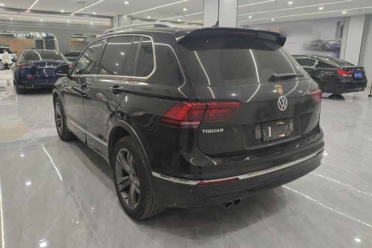 Used Volkswagen Tiguan 2018 330TSI Four-Wheel Drive High-End Model Rear Left 45 Deg