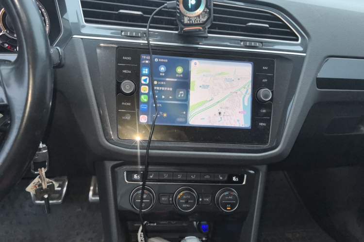 Used Volkswagen Tiguan 2018 330TSI Four-Wheel Drive High-End Model Audio And AC Panel