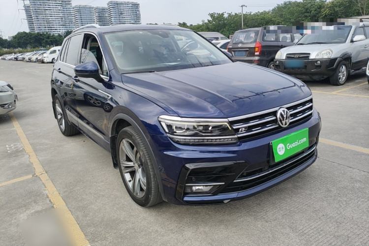 Used Volkswagen Tiguan 2018 330TSI Four-Wheel Drive High-End Model Front Right 45 Deg
