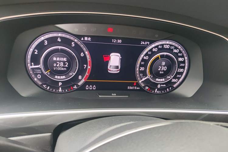 Used Volkswagen Tiguan 2018 330TSI All-Wheel-Drive Innovation Model Instrument Cluster
