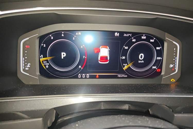 Used Volkswagen Tiguan 2018 330TSI All-Wheel-Drive Innovation Model Instrument Cluster