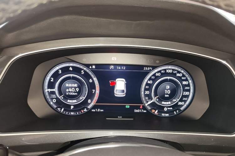 Used Volkswagen Tiguan 2018 330TSI All-Wheel-Drive Innovation Model Instrument Cluster