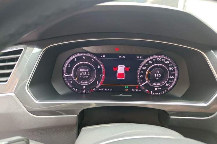 Used Volkswagen Tiguan 2018 330TSI All-Wheel-Drive Innovation Model Instrument Cluster
