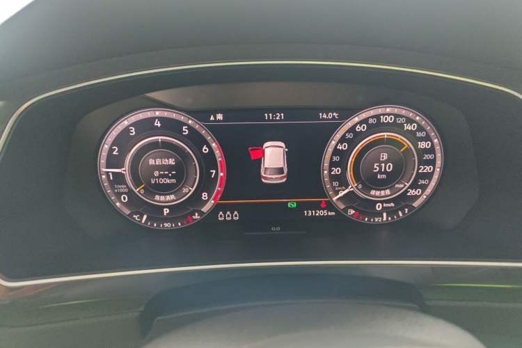 Used Volkswagen Tiguan 2018 330TSI All-Wheel-Drive Innovation Model Instrument Cluster
