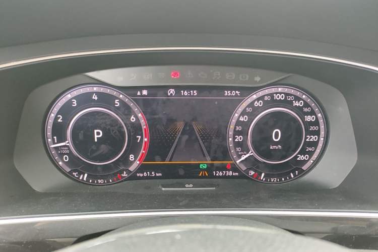 Used Volkswagen Tiguan 2018 330TSI Four-Wheel Drive High-End Model Instrument Cluster