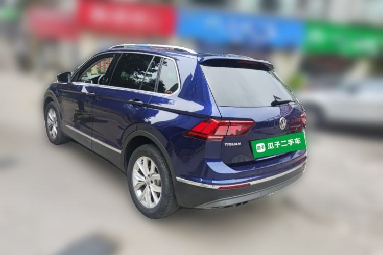 Used Volkswagen Tiguan 2018 330TSI All-Wheel-Drive Innovation Model Rear Left 45 Deg