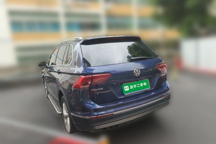 Used Volkswagen Tiguan 2018 330TSI All-Wheel-Drive Innovation Model Rear Left 45 Deg
