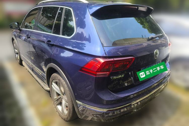 Used Volkswagen Tiguan 2018 330TSI Four-Wheel Drive High-End Model Rear Left 45 Deg