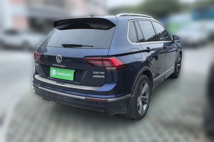 Used Volkswagen Tiguan 2018 330TSI Four-Wheel Drive High-End Model Rear Right 45 Deg