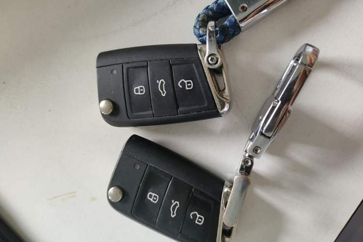 Used Volkswagen Tiguan 2018 330TSI Four-Wheel Drive High-End Model Vehicle Key