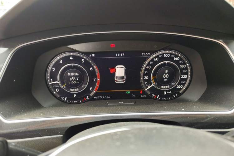 Used Volkswagen Tiguan 2018 330TSI All-Wheel-Drive Innovation Model Instrument Cluster
