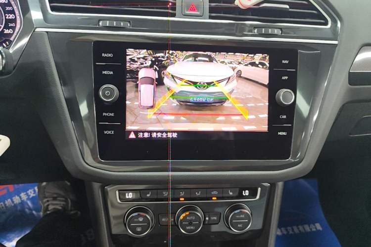 Used Volkswagen Tiguan 2018 330TSI Four-Wheel Drive High-End Model Audio And AC Panel