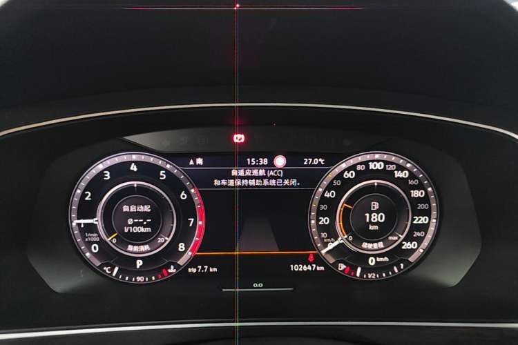 Used Volkswagen Tiguan 2018 330TSI Four-Wheel Drive High-End Model Instrument Cluster