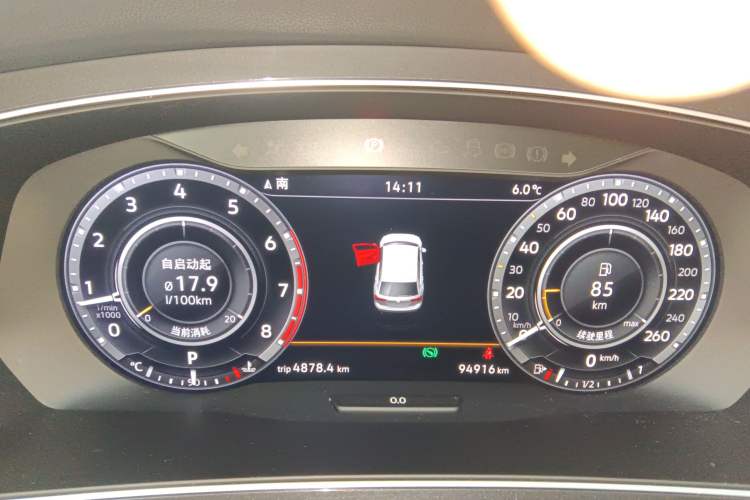 Used Volkswagen Tiguan 2018 330TSI Four-Wheel Drive High-End Model Instrument Cluster