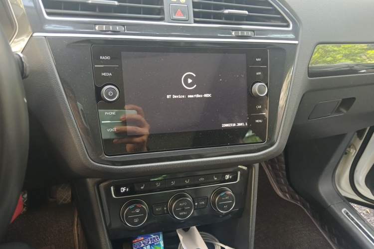 Used Volkswagen Tiguan 2018 330TSI Four-Wheel Drive High-End Model Audio And AC Panel