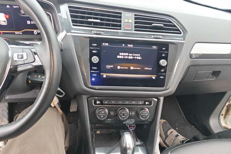 Used Volkswagen Tiguan 2018 330TSI Four-Wheel Drive High-End Model Audio And AC Panel