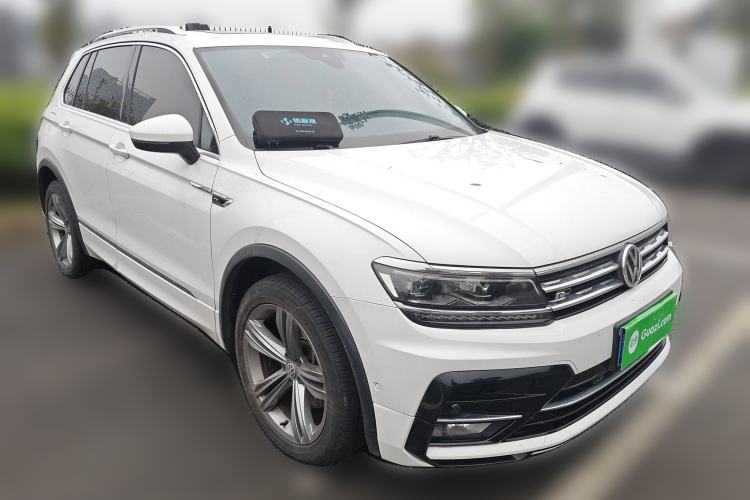 Used Volkswagen Tiguan 2018 330TSI Four-Wheel Drive High-End Model Front Right 45 Deg