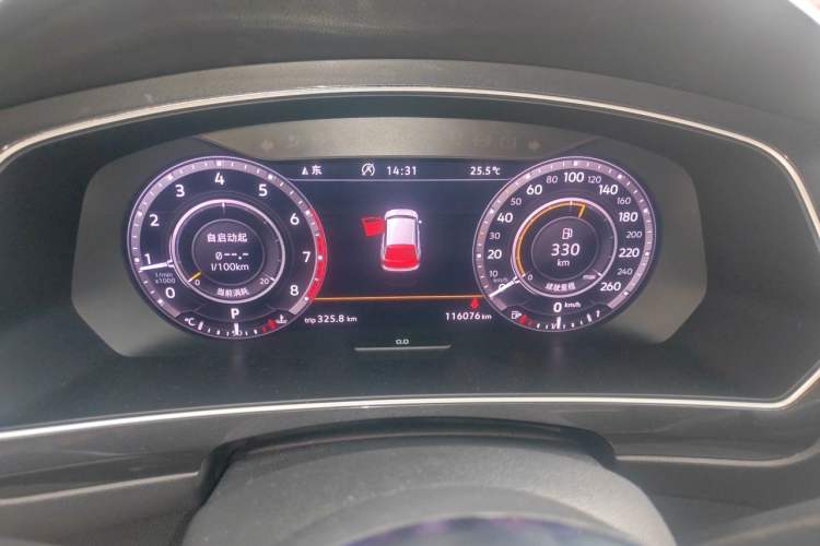 Used Volkswagen Tiguan 2018 380TSI Four-Wheel Drive R-Line Instrument Cluster